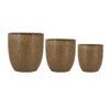 floor planter running green set of 3 relief