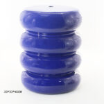 Four-Tier Stacked Rounded Bubble Ceramic Stool  GS175