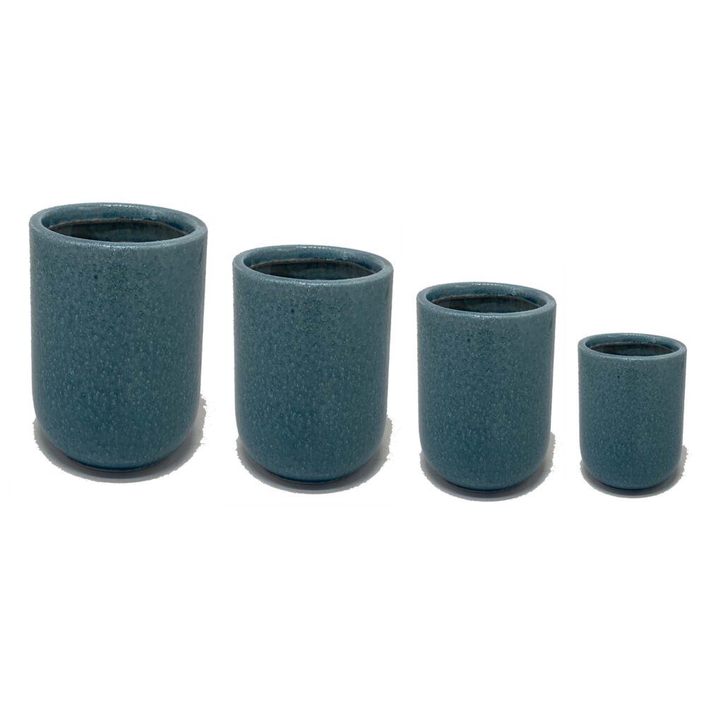 Speckled Glaze Ceramic Planter Set  A519